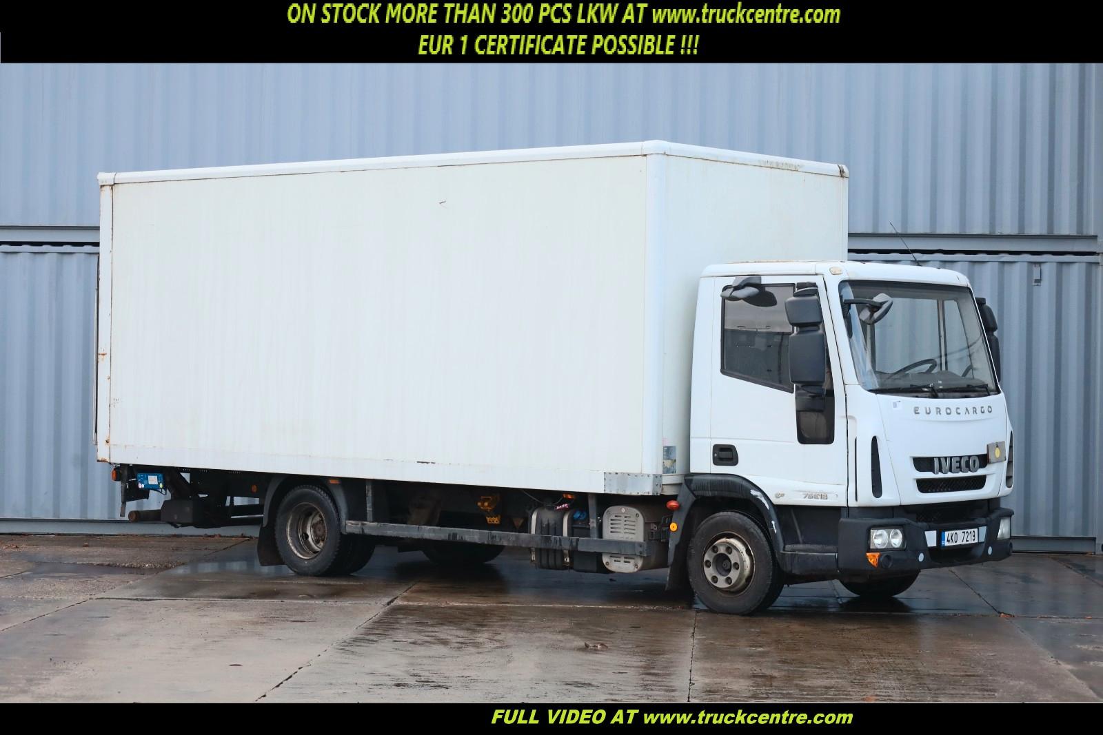 Iveco ML EUROCARGO 75E18, EURO 5 EEV, TAIL LIFT