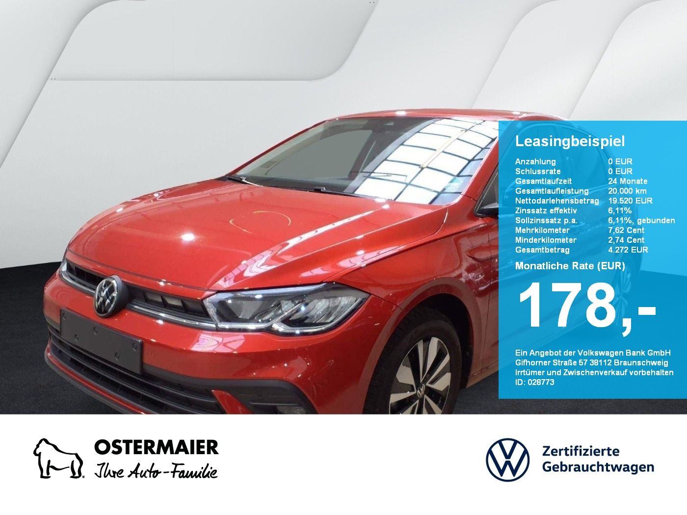 Volkswagen Polo GOAL 1.0TSI 95PS ACC.NAVI+VC.2xPDC.LED.APP-