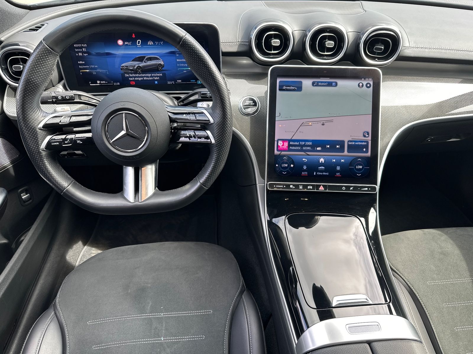 Fahrzeugabbildung Mercedes-Benz C 220d T AMG-Line NAV+LED+360°+WIDESCREEN+AHK+SH