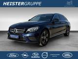 Mercedes-Benz C 180 T Avantgarde +Navi+Klima+AHK - Mercedes-Benz C 180 mit Benzin-Antrieb: Blau, Kombi