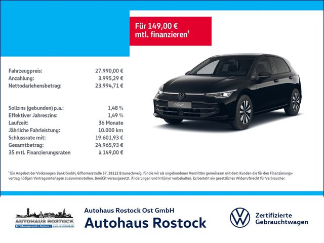 Golf VIII Goal 1.5 eTSI DSG AHK NAV RFK