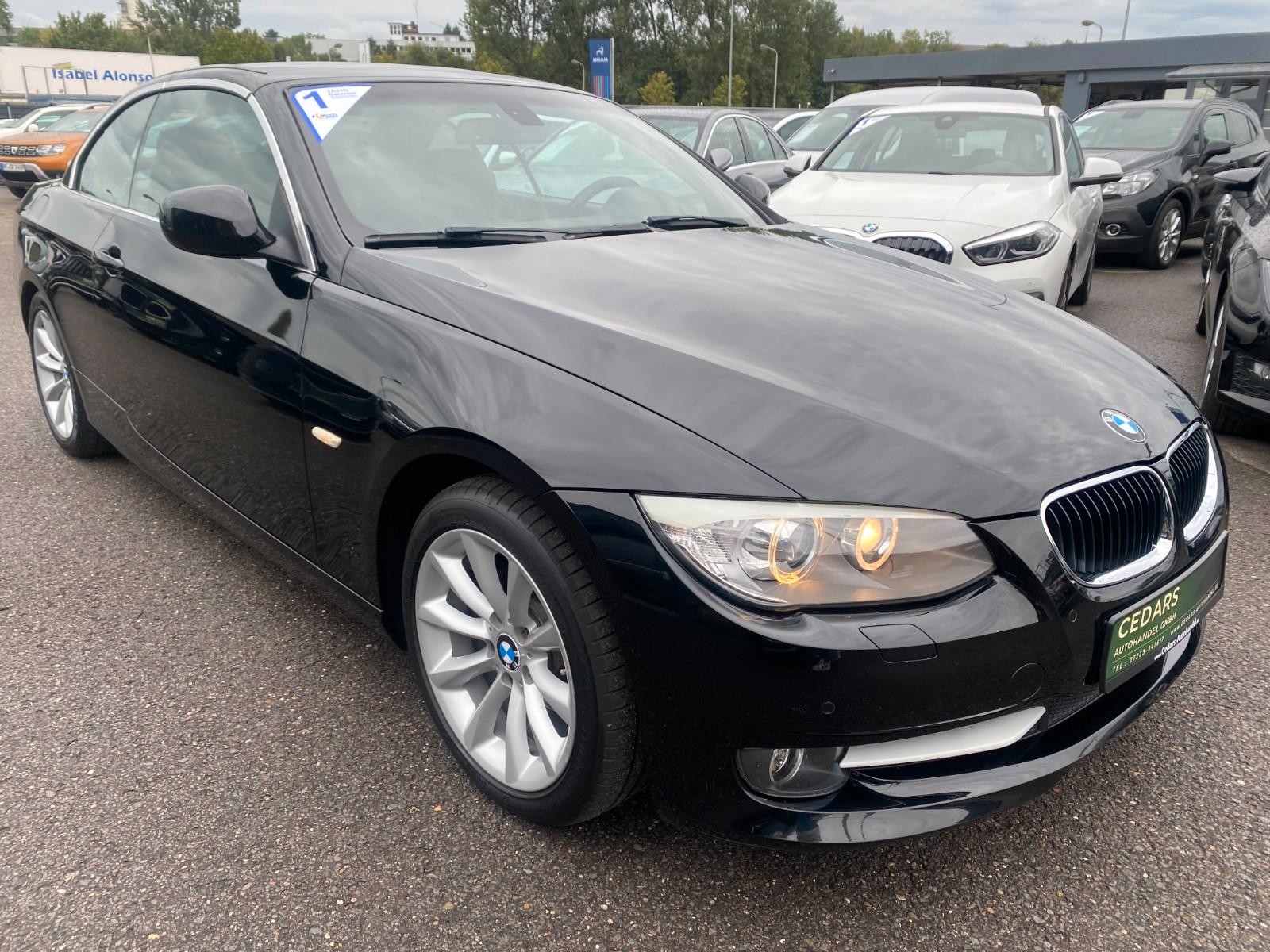 BMW 318i Cabrio Xenon Leder Sitzheizung Einparkhilfe