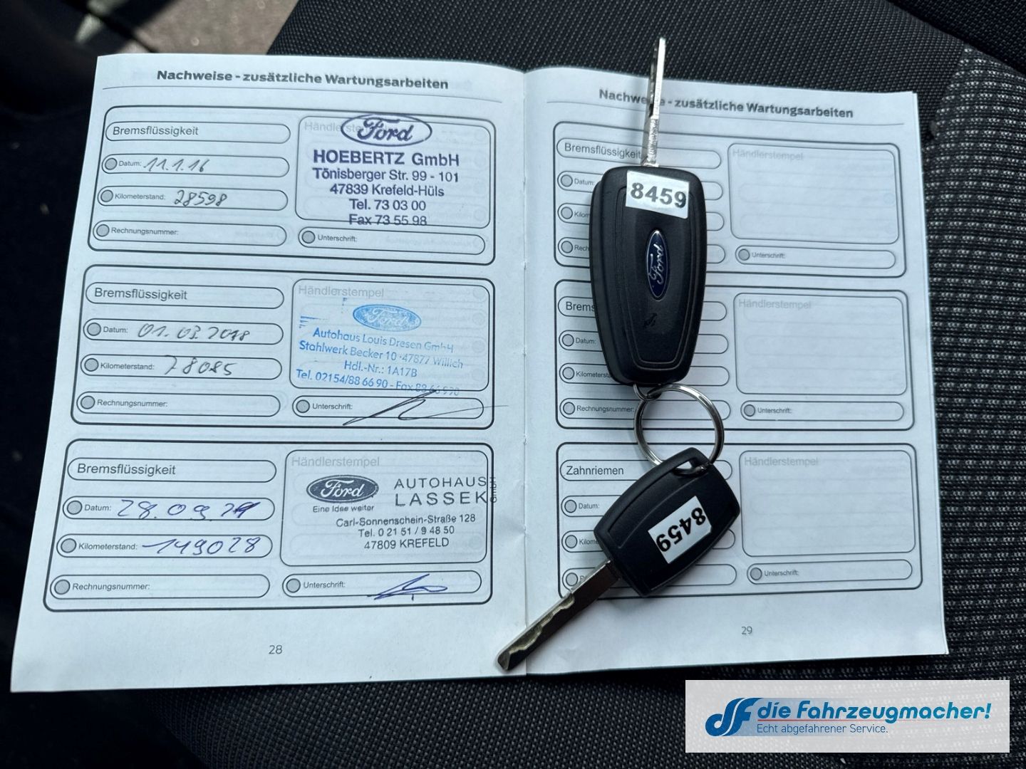 Fahrzeugabbildung Ford Transit Custom Kombi 300 L1 2.2 TDCi *8459
