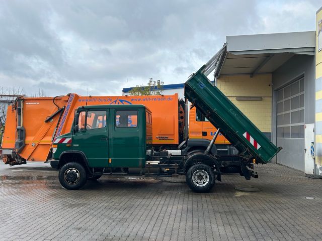 Mercedes-Benz 816 Vario Meiler ALLRAD 4x4  3 -Seiten  Kipper