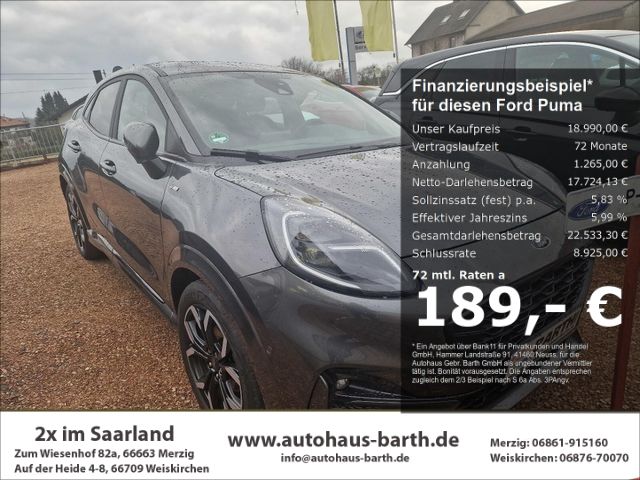 Ford Puma Hybrid ST-Line X, Winter+Fahrassi.Paket,LED
