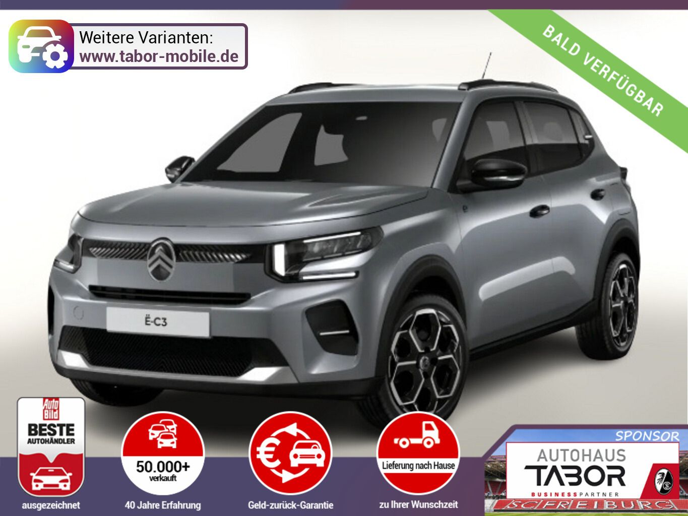 Citroën C3 44 kWh MAX 11kW-OBC WinterP Kam Nav UVP-22%*