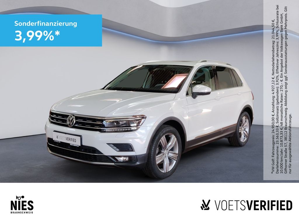 Volkswagen Tiguan Highline 2.0 TDI DSG RearView+AHK+HuD+PAN