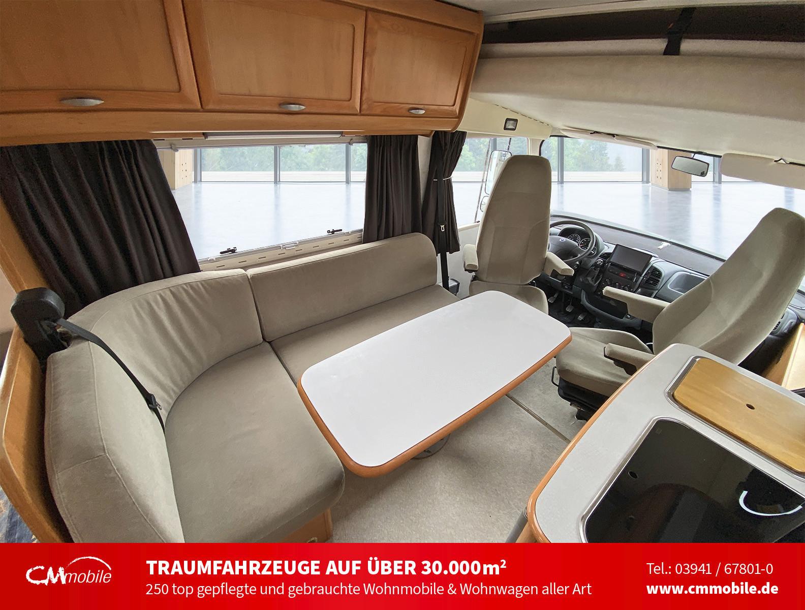 HYMER / ERIBA / HYMERCAR Classic BC 575 - Hub&Festbett -