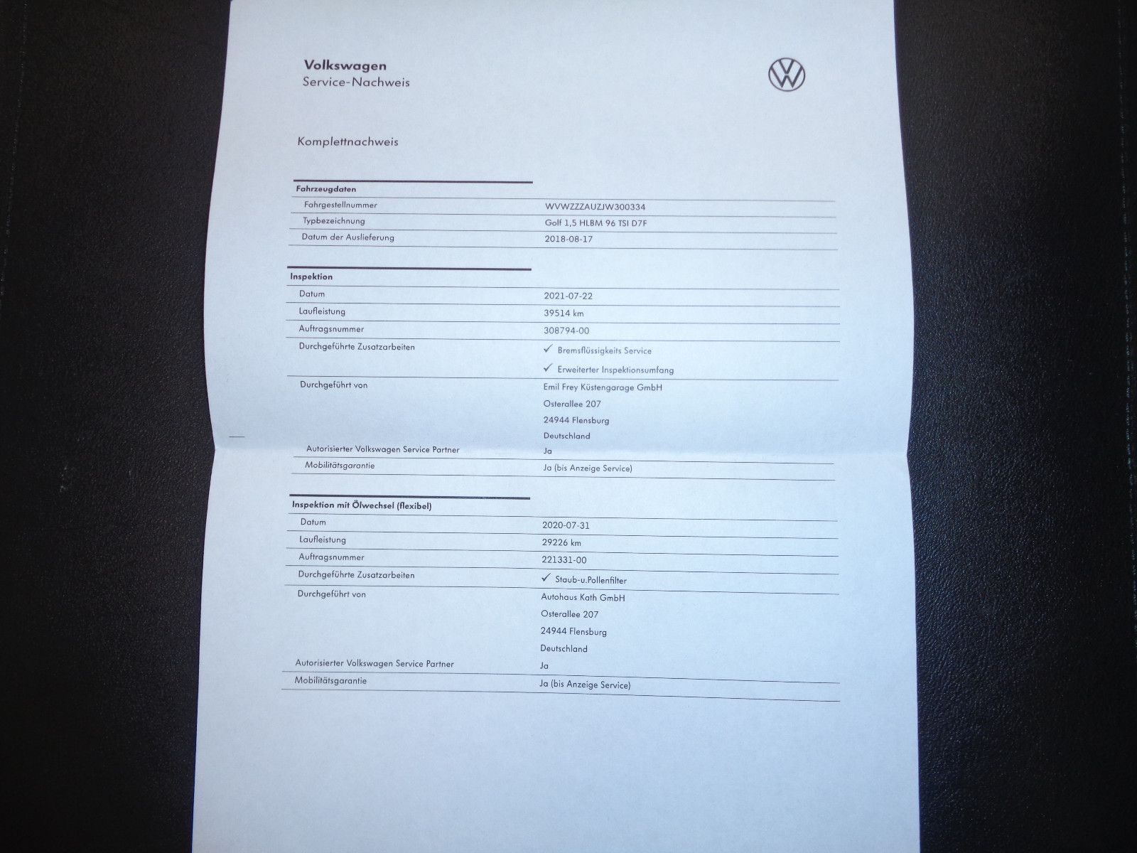 Fahrzeugabbildung Volkswagen Golf VII Lim. Highline/LED /STNDHZ /NAVI/ DSG