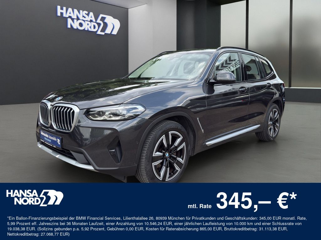 BMW X3 xDrive20d LED NAVI KAMERA KEYLESS SHZ 19" AHK