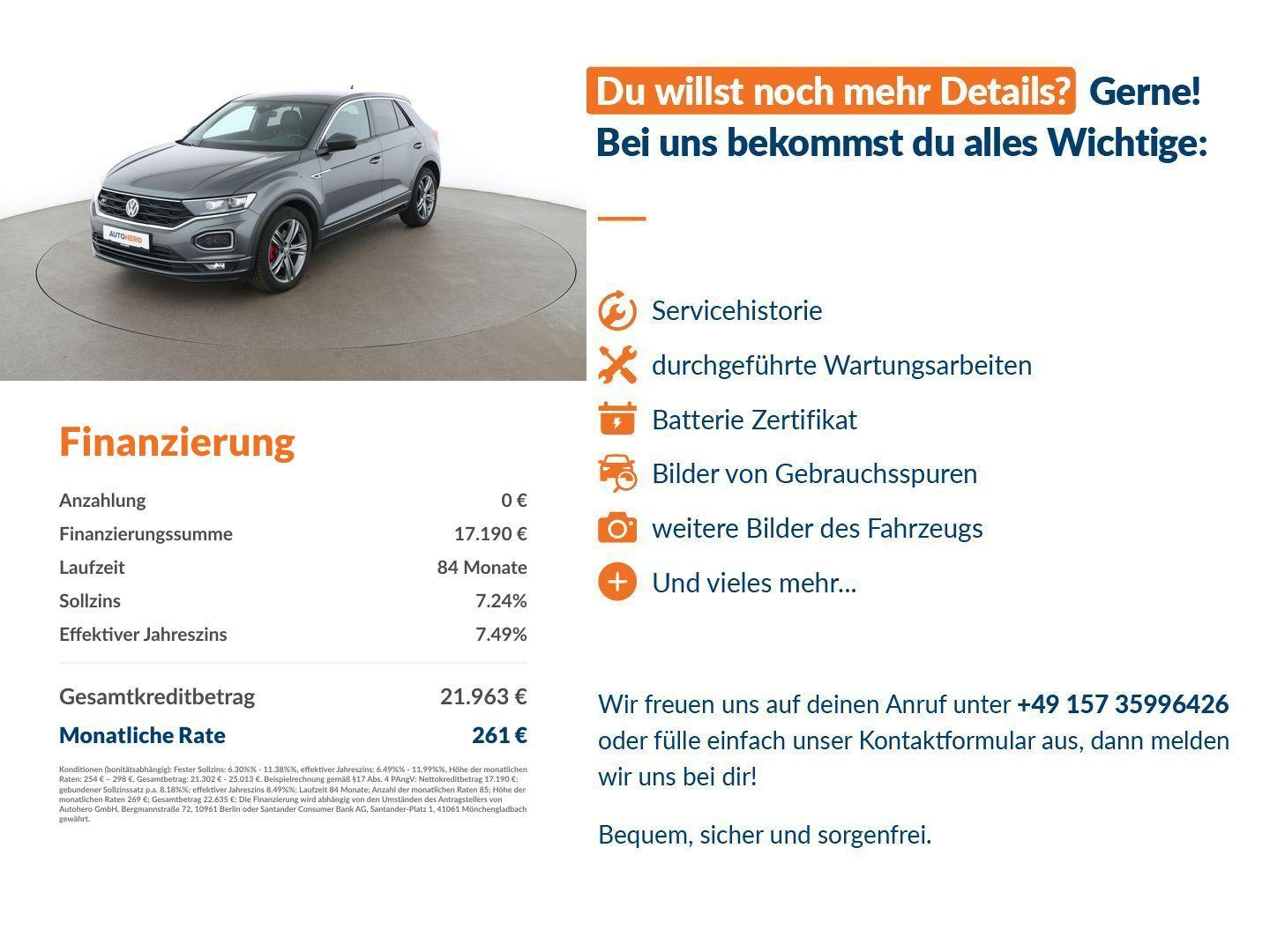 Volkswagen T-Roc 2.0 TSI Sport 4Motion Aut.*NAVI*ACC*PDC*