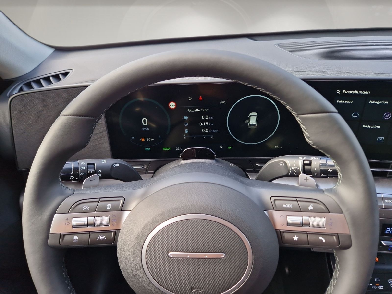 Fahrzeugabbildung Hyundai KONA SX2 Hybrid 1.6 GDI TREND NAVI LED el. Heckk