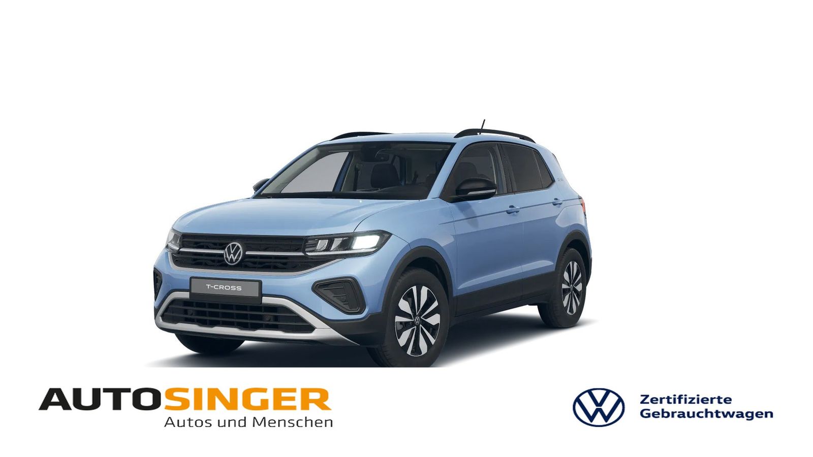 Volkswagen T-Cross Goal 1,0 TSI AHK LED ACC SHZ DIGITAL foto 1