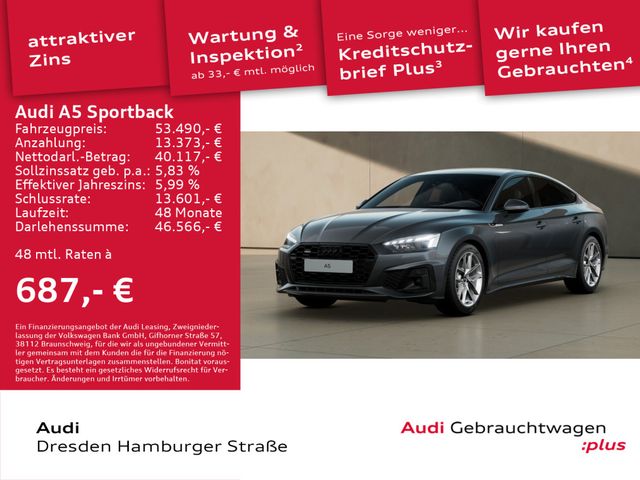 Audi A5 Sportback S line 40 TDI quattro 150(204) kW(P