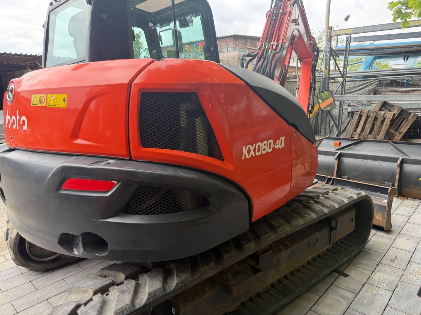 Fahrzeugabbildung Kubota KX080-4alpha  KD und Gummi. neuwertig