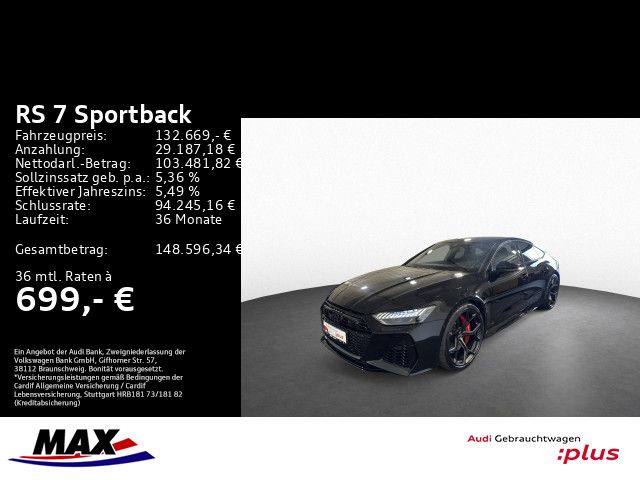 RS7 Sportback performance MATRIX+PANO+360°+STHZG