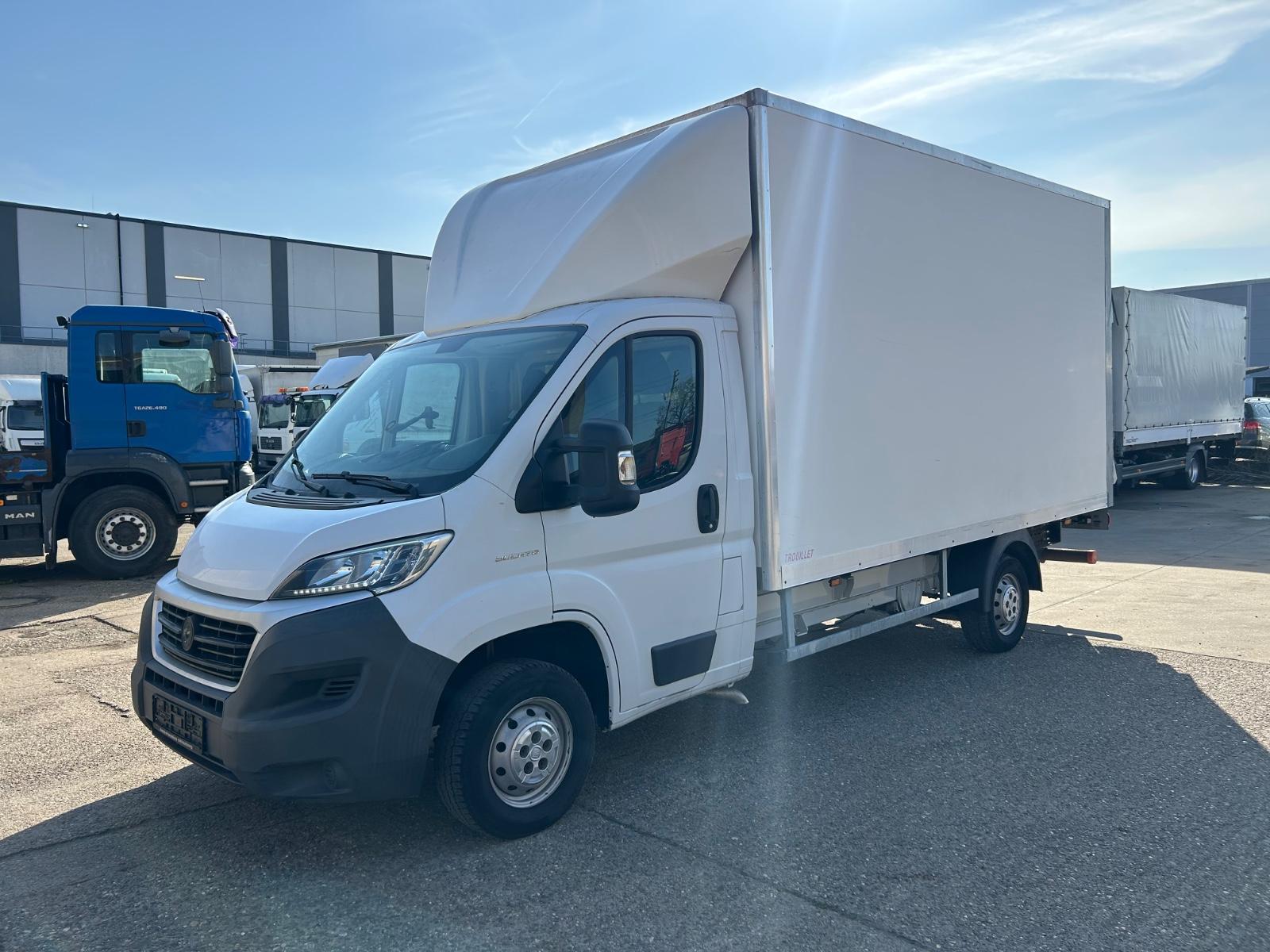 Fiat Ducato, Koffer 4,20m,LBW 750Kg, HU 11/2027
