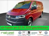 Volkswagen T6.1 Kasten 2.0 TDI DSG Leder LED DAB SHZ Fernli - rote Volkswagen T6 Transporter