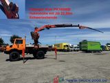 Unimog U1700 Kran PK16000 + Jib Höhe 22,50m + Winde - Unimog U 1600