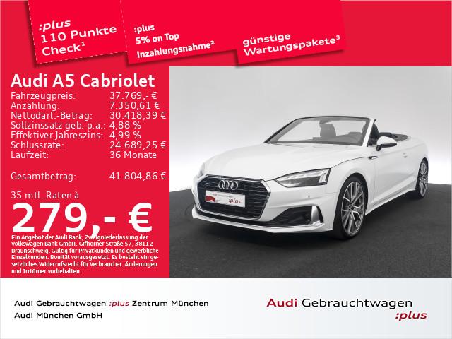 Audi A5 Cabriolet 40 TFSI qu. S tronic Matrix/Virtual