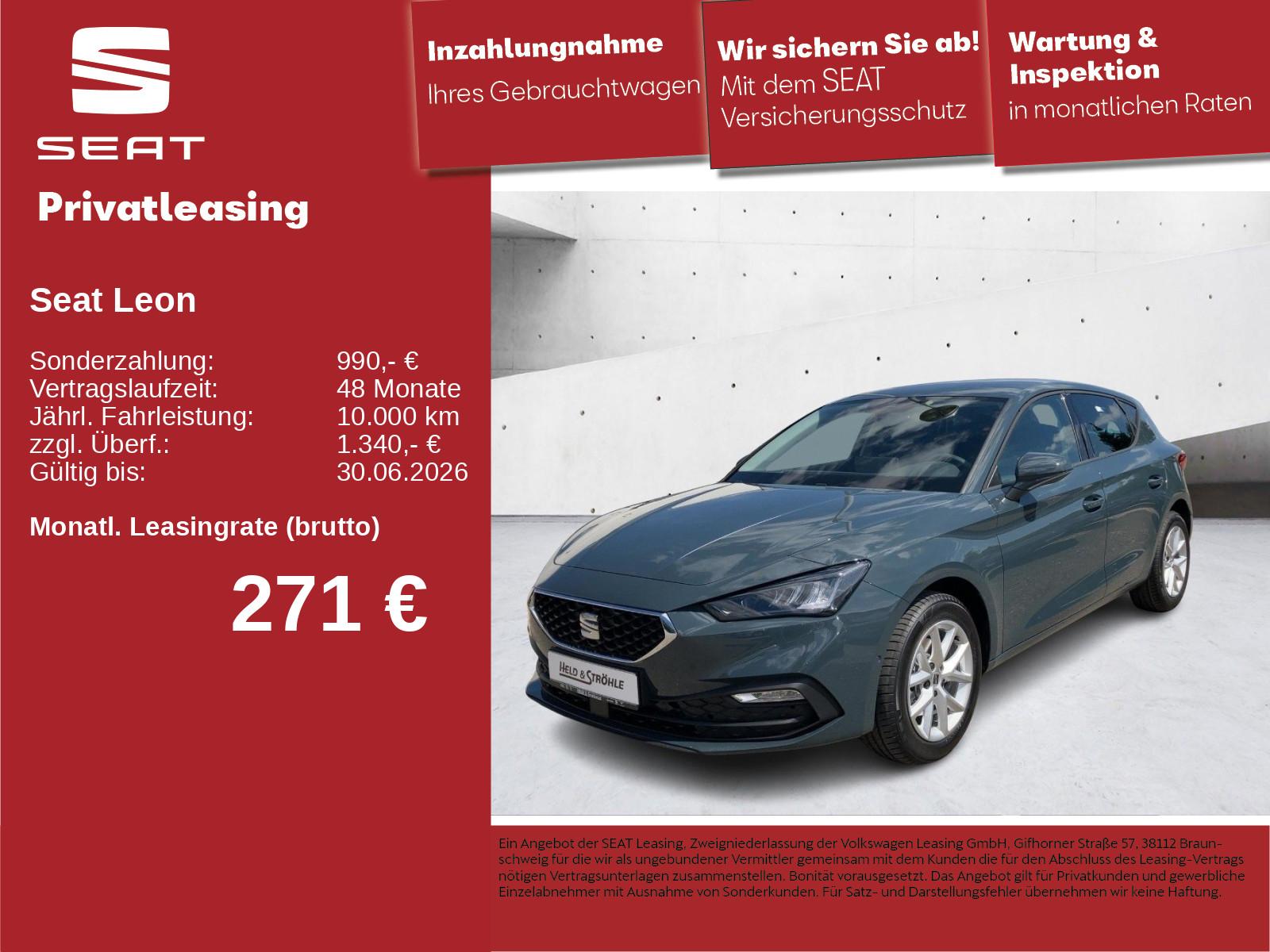 Seat Leon Road Edition 1.5 eTSI 110 kW SHZ NAVI R-KAM