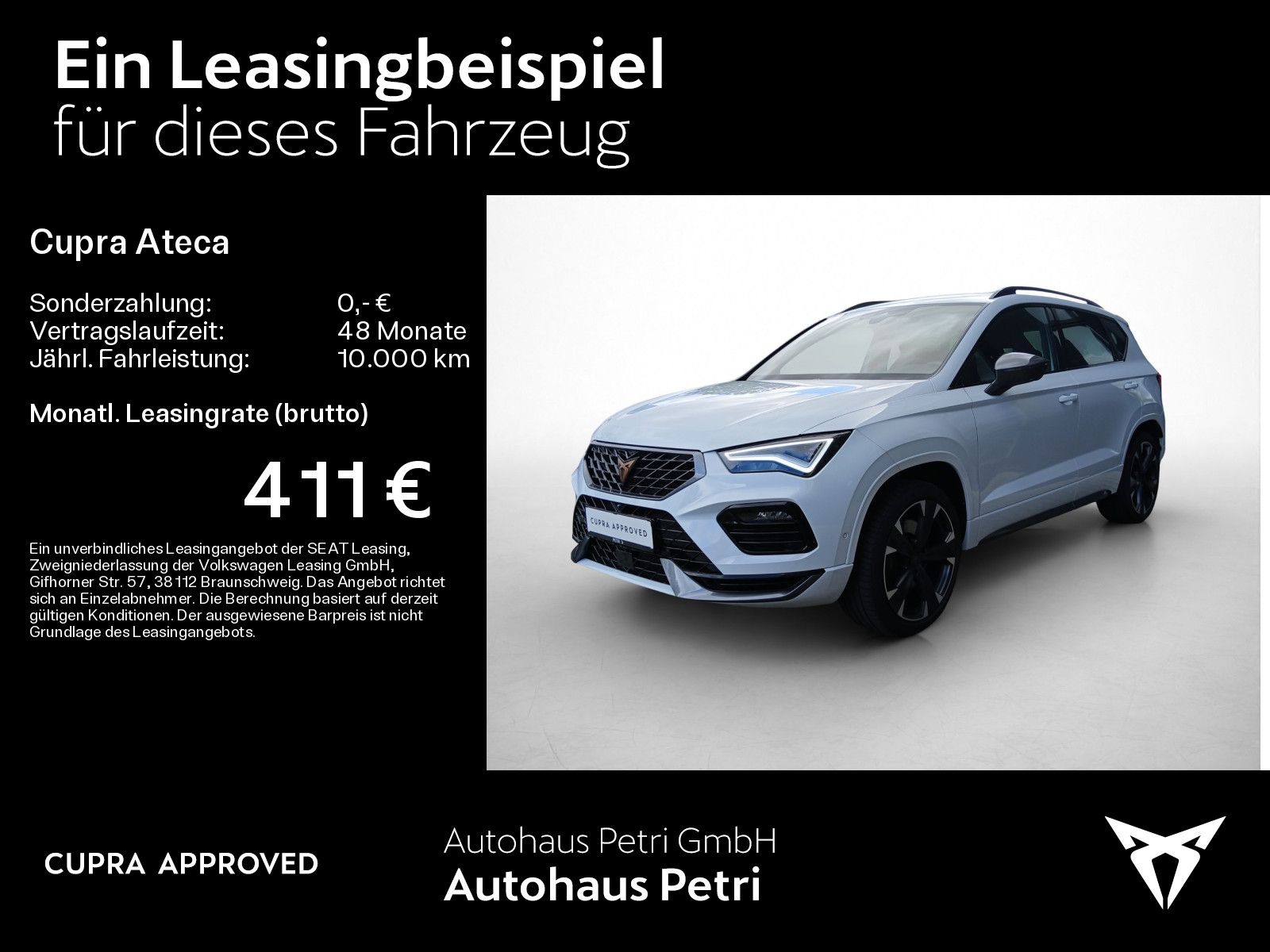 Cupra Ateca 2.0 TSI AHK KAM PDC LED SHZ KEYLESS foto 2