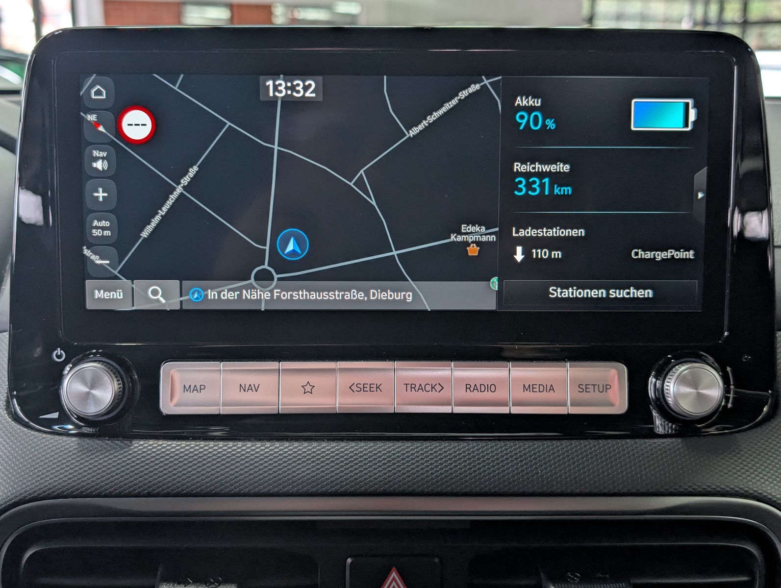 Fahrzeugabbildung Hyundai Kona Prime EV HUD AHK SHZ KAM LED ACC SoH 97%