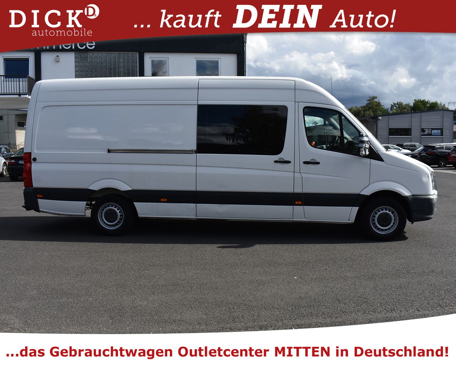 VW Crafter 2.0d 35 Lang L4H3 MIXTO 6S+KLIMA+PDC+AHK - Image 5