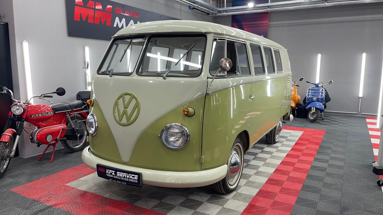 Volkswagen T1 Deluxe 1961 9 Sitzer Fenster Restauriert HU+H