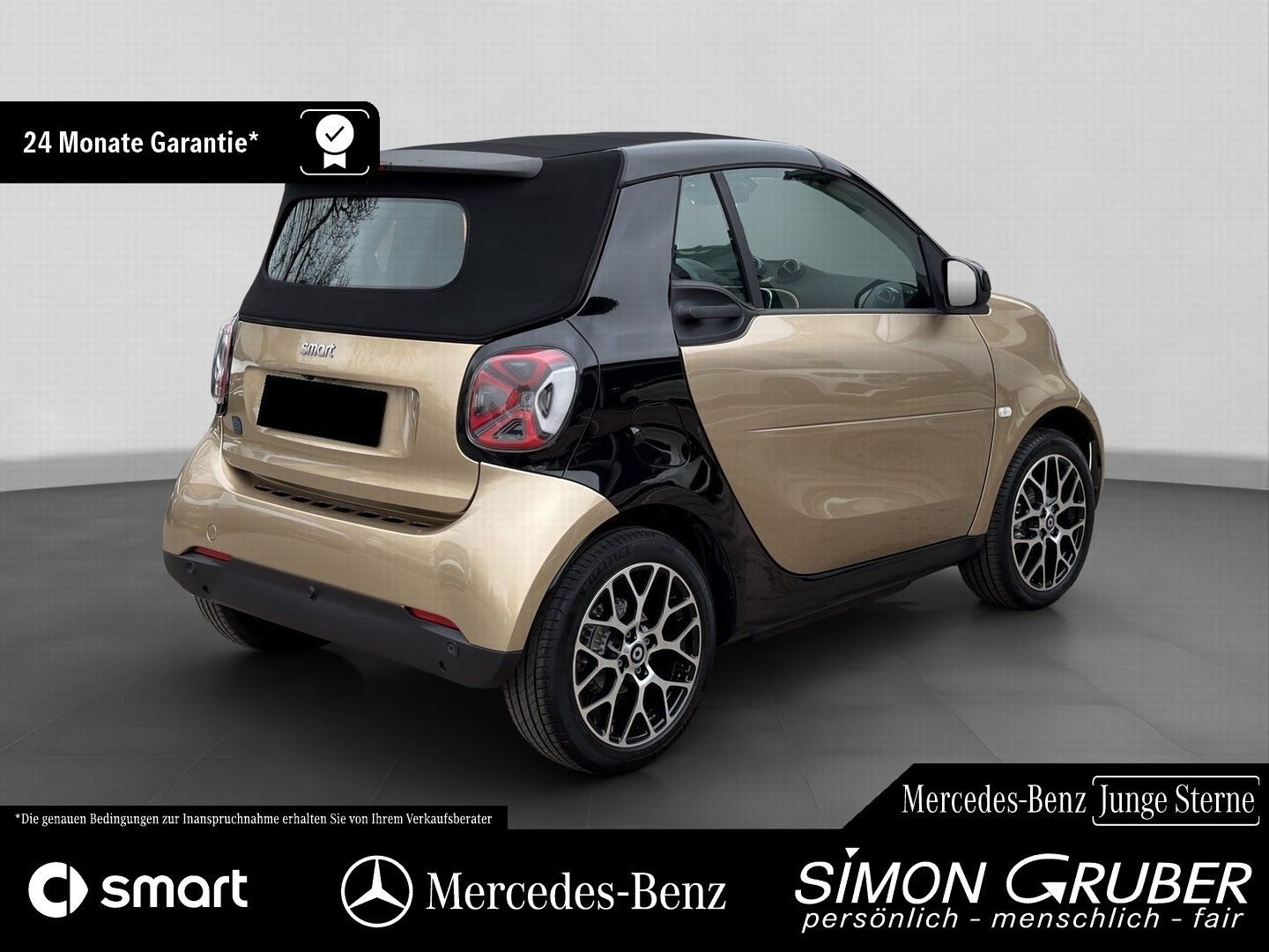 Fahrzeugabbildung Smart smart EQ Cabrio Prime Exclusive Leder LED 22KW