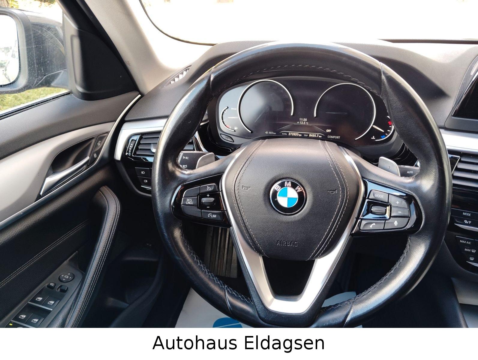 BMW 5 Limousine+Kamera+ Leder + SHZ + Tempomat + TÜV