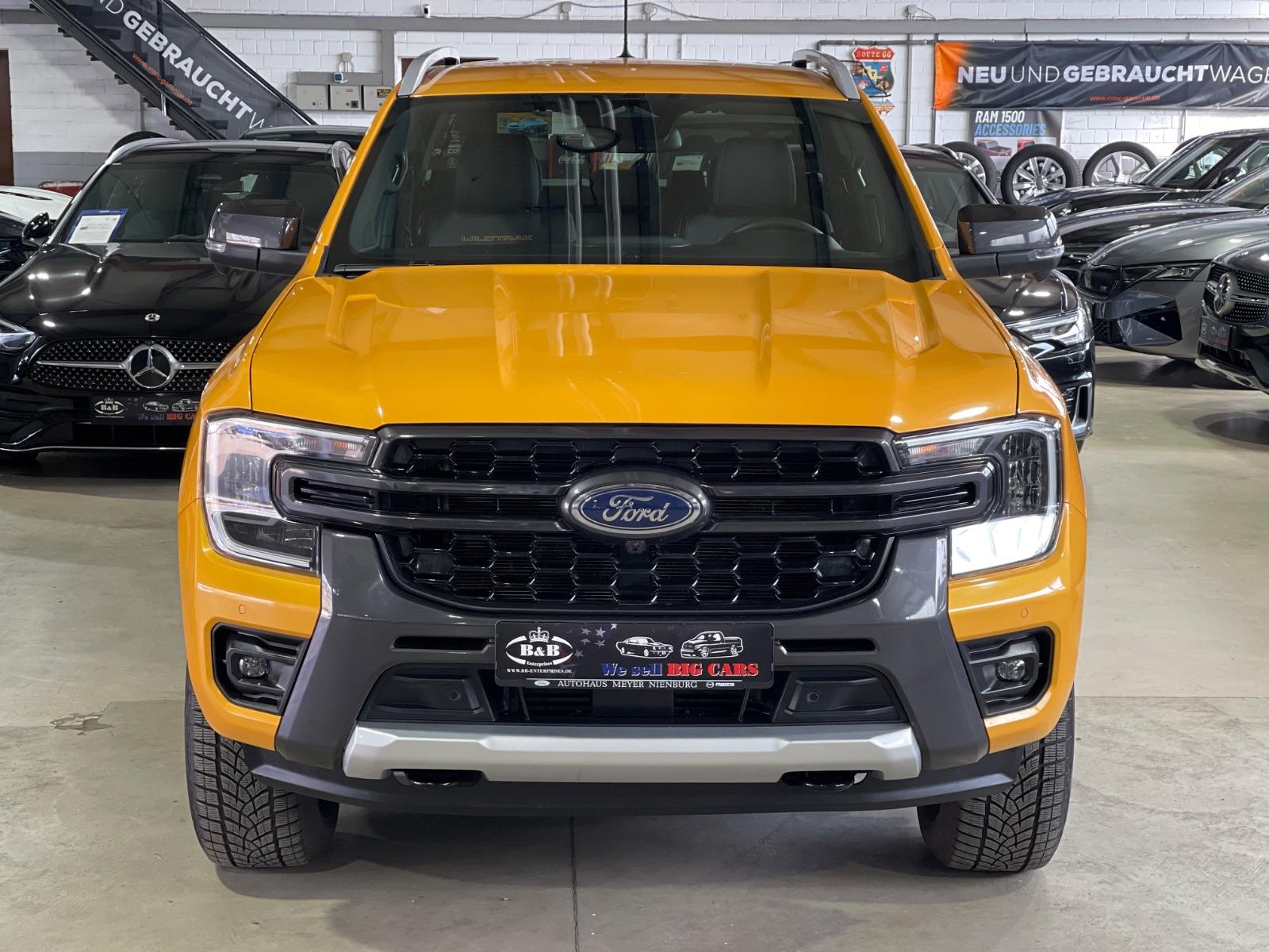 Ford WILDTRAK e-4WD DOPPELK.+360°+SHZ+GARANTIE 01/28