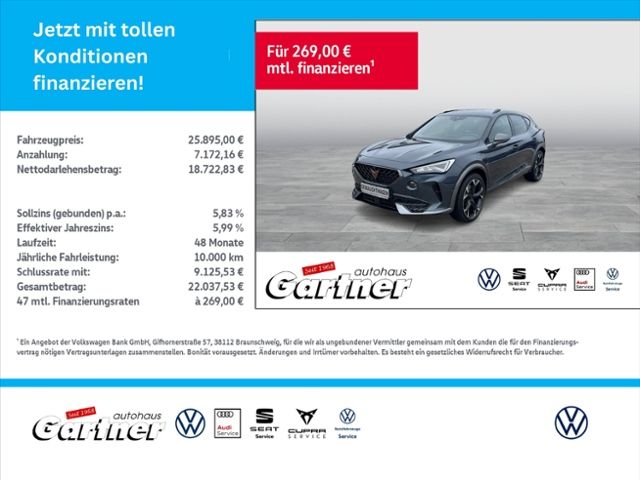 Formentor VZ PRIORITY 1.4 DSG eHYBRID NAVI LEDER