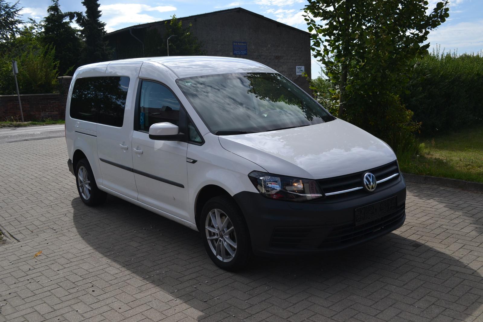 Volkswagen Caddy Maxi Rollstuhlrampe Absenkbar