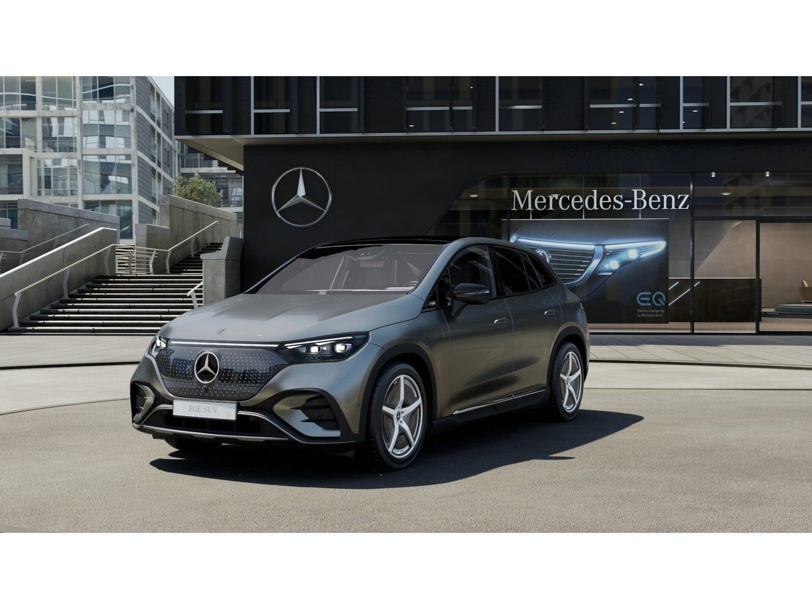 Fahrzeugabbildung Mercedes-Benz EQE 350+ SUV AMG Prem AIRMATIC Pano AHK HUD HAL
