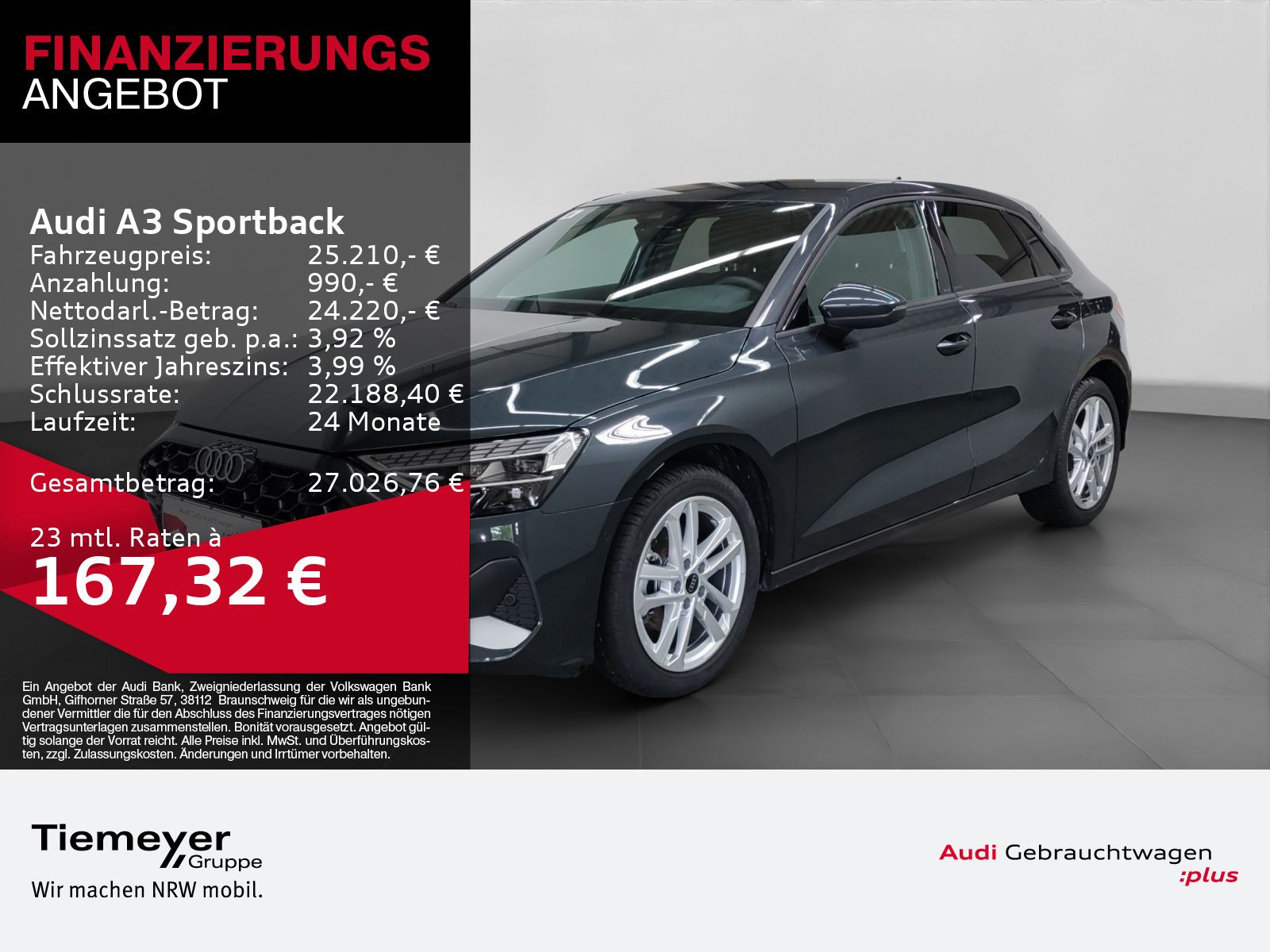 Audi A3 Sportback 35 TFSI ADVANCED LM17 KAMERA NAVI+ 