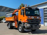 Mercedes-Benz ACTROS 2044 4x4 Kipper Kran ATLAS 65.2 A2L - Mercedes-Benz 204
