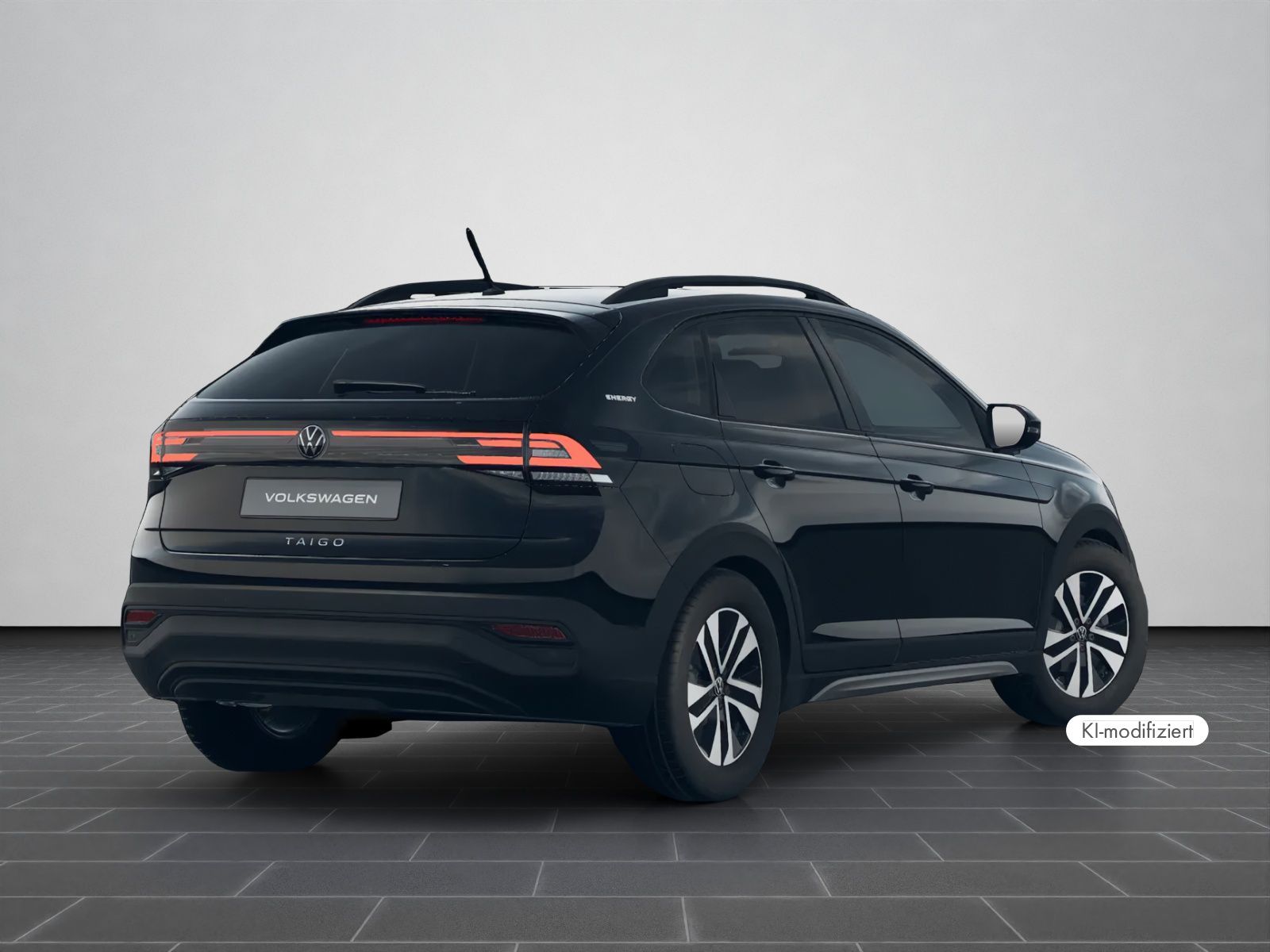 Volkswagen Taigo Energy 1,0 TSI 16 in Schwarz glanzgedre foto 5