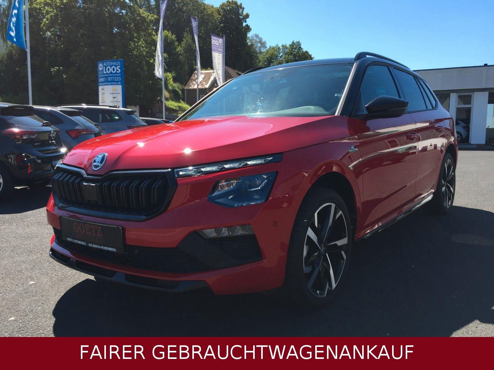 Skoda KAMIQ MONTE CARLO 150 DSG AHK NAVI FEST VERBAUT