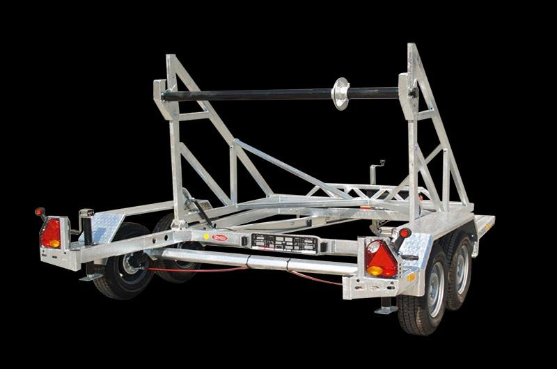 TA-NO Kabeltrommelanhänger Drumm 2700 KG Elek. Winde