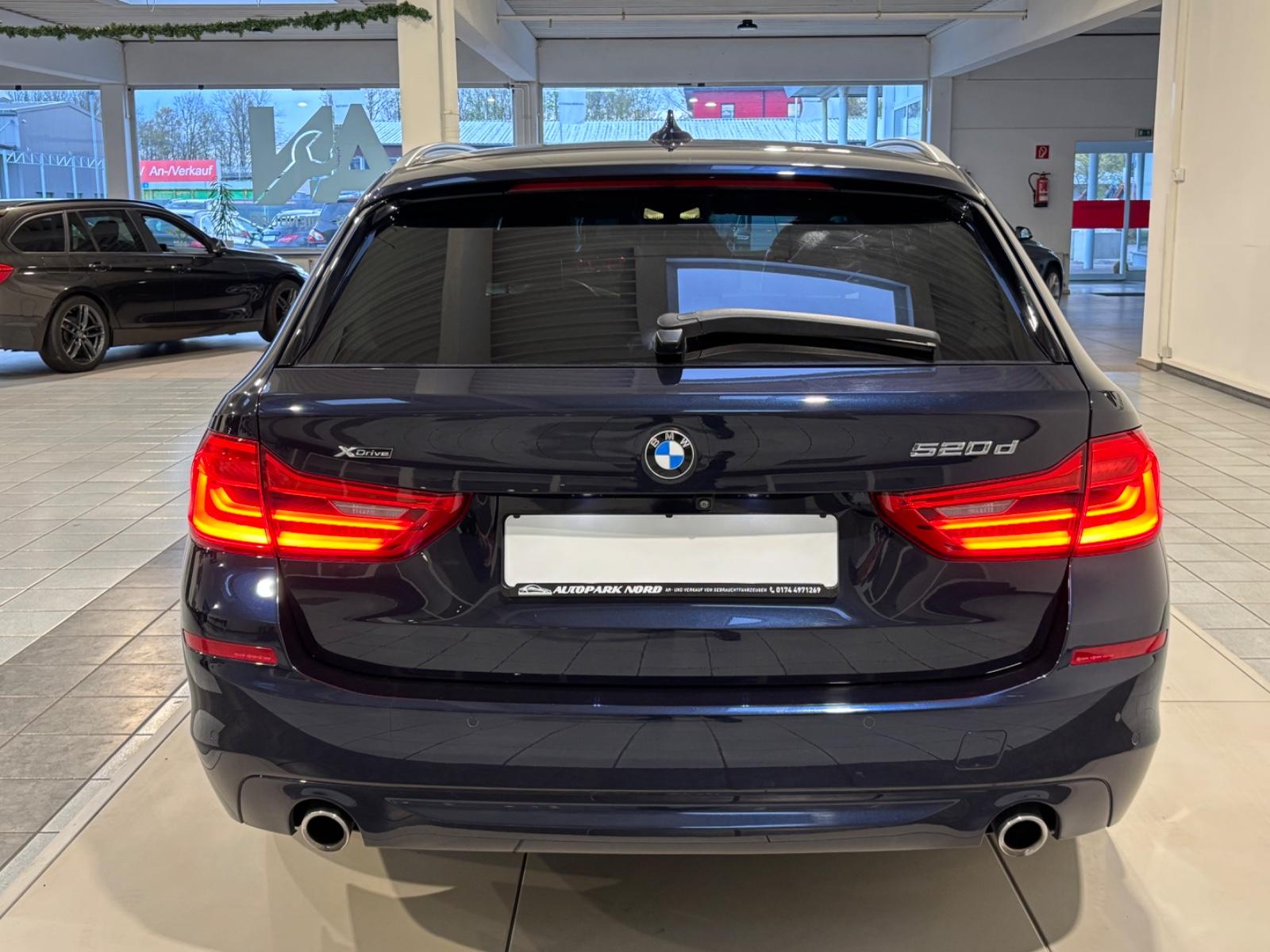 BMW 520d xDrive Automatik,Scheckheft,Rückfahrkamera