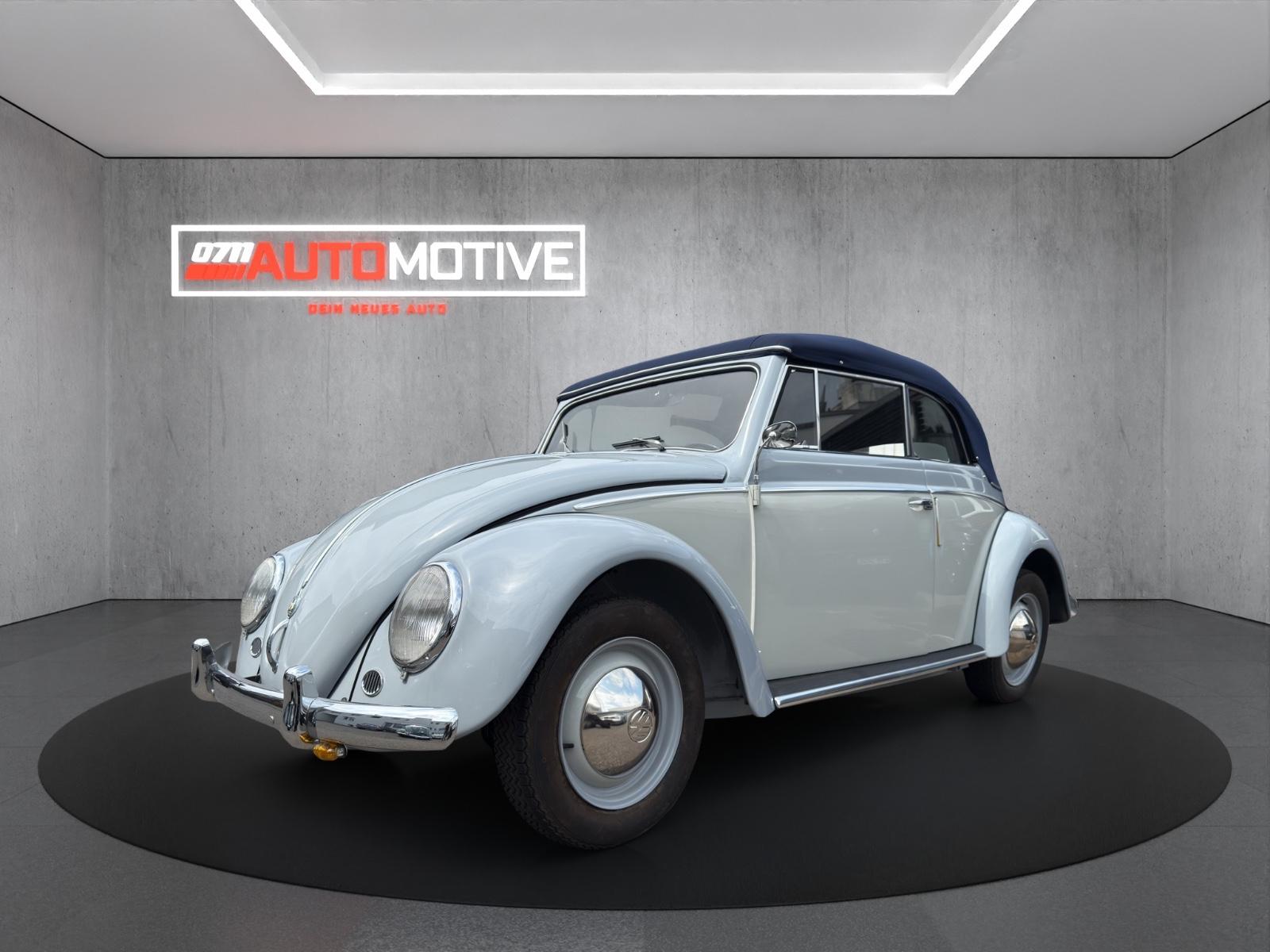 Volkswagen Käfer Ovali Kabrio Bj. 1953