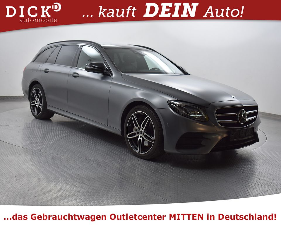 Mercedes-Benz E 400 d 4M 2X AMG Line NIGHT+PANO+WIDES+AHK+360°+