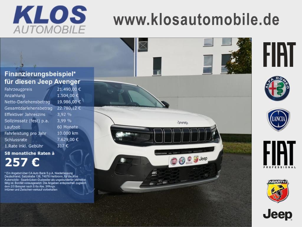 Jeep Avenger SUMMIT 1.2 T3 100 PS LED WINTER APPLE CA