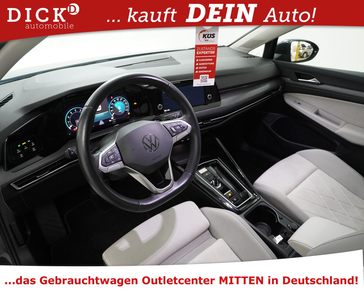 Volkswagen Golf VIII 1.5 eTSI Style MEMO+MASS+KAM+ACC+VIRTU, миниатюра 8