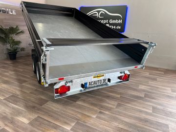 Fahrzeugabbildung Humbaur HTK3500.37 Dreiseitenkipper*E-Pumpe*Stahlklappen