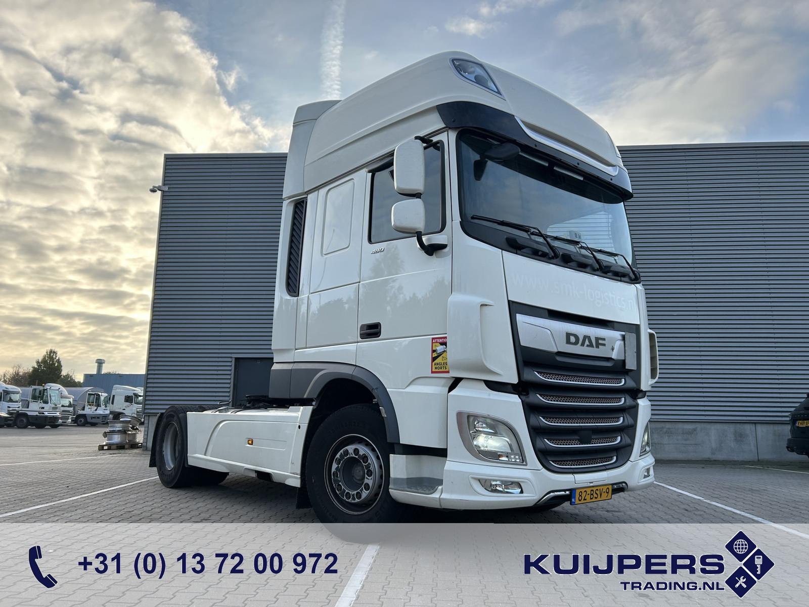 DAF XF 480 FT SSC / Motor + DPF Problems / 562 dkm /