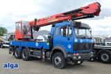 Mercedes-Benz 2538 K 6x4, 2638, Palfinger, 27m, Seilwinde - Mercedes-Benz 2638
