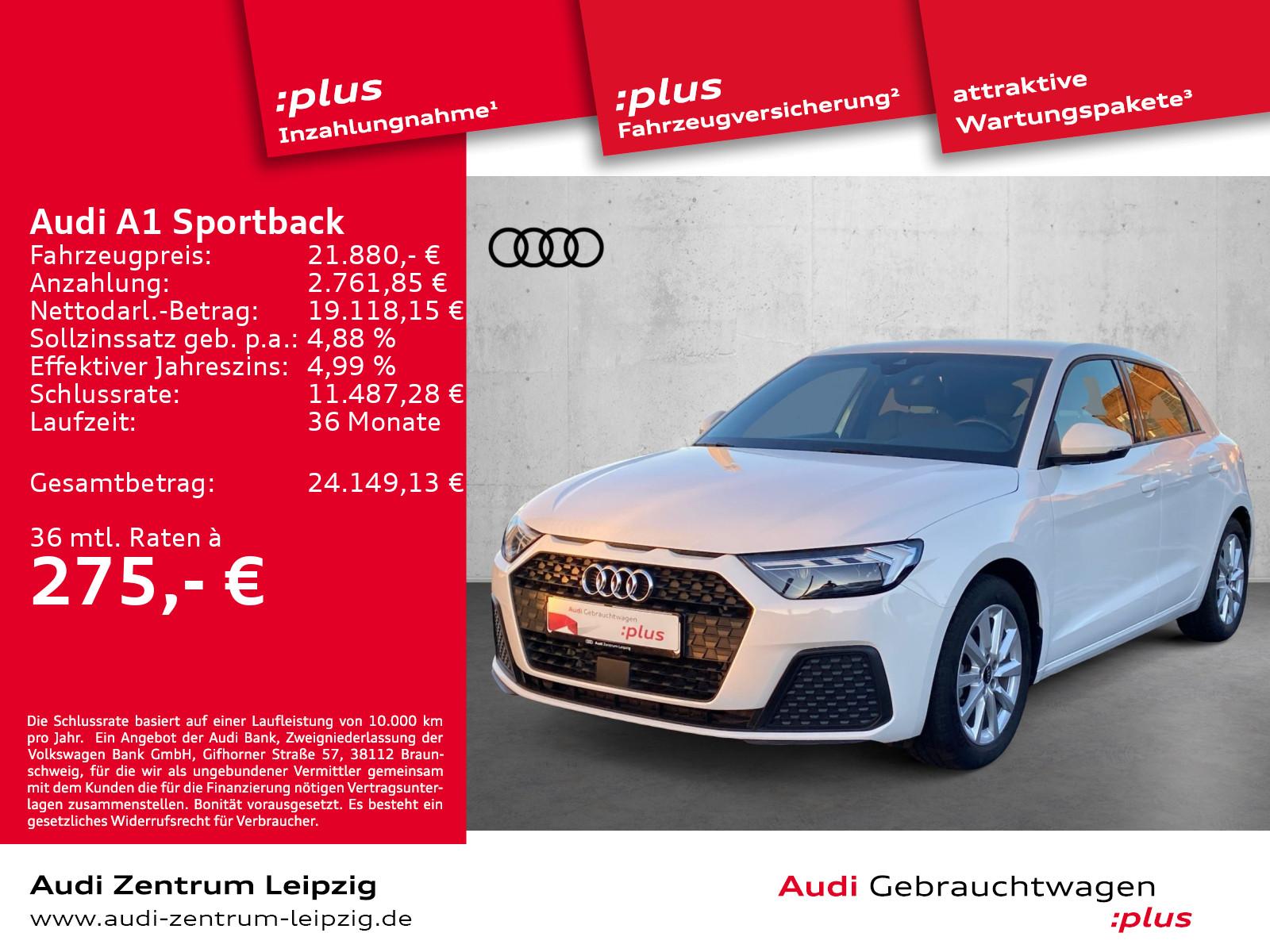 Audi A1 Sportback 30 TFSI S tro. *LED*Sitzheizung*