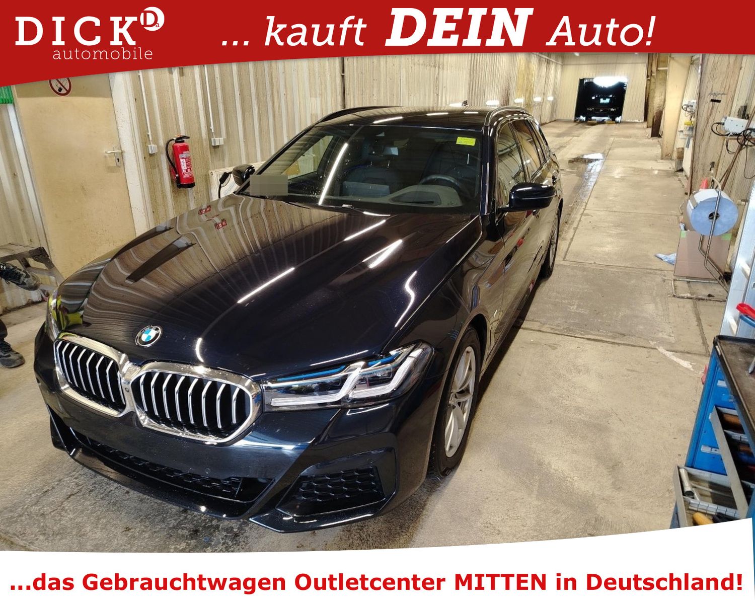 Fahrzeugabbildung BMW 520d T Aut. M SPORT/LASER/HUD/SHZ/360°/AHK/8Fa
